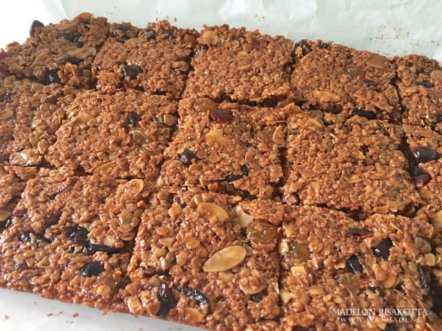 Dadelstroop Flapjacks